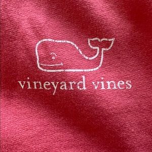 Pink Vineyard Vines 1/4 zip sweater